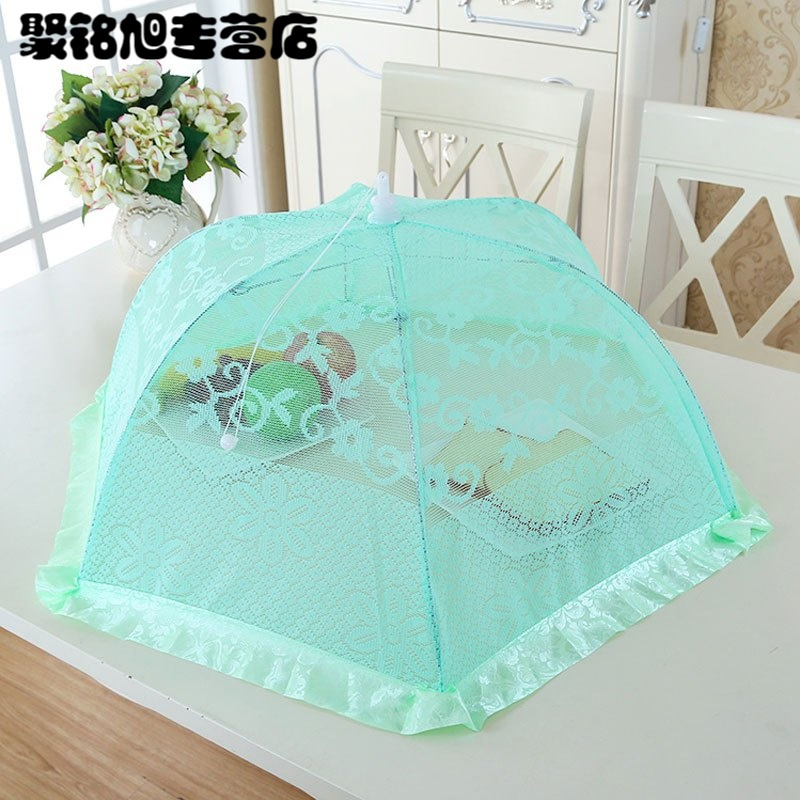 大号圆形长方形饭菜罩遮菜伞罩厨房防蝇罩方形餐桌盖菜罩食物罩多色多款多功能生活日用家庭清洁生活日用收纳用品收纳袋