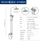 恒洁(HeGII)卫浴花洒 122-333卫浴淋浴花洒套装家用全铜龙头明装增压淋雨喷头洗澡沐浴器