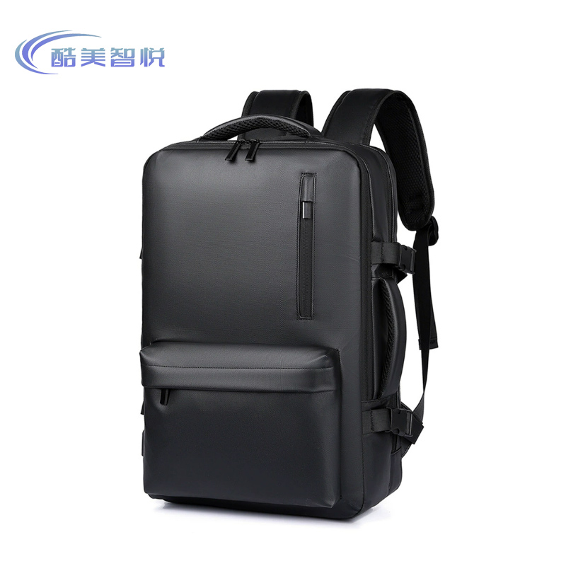 酷美智悦 黑色背包防泼水USB充电29*11*44cm KM-FZ127 个高清大图