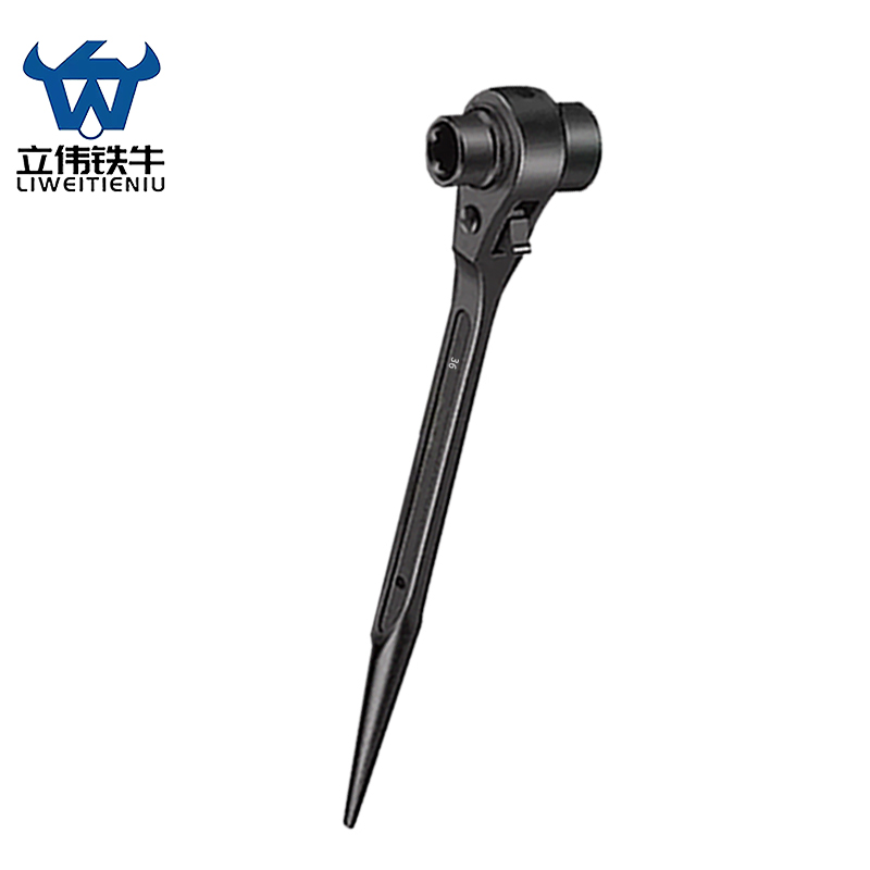 立伟铁牛尖尾棘轮扳手36×41mm/把高清大图