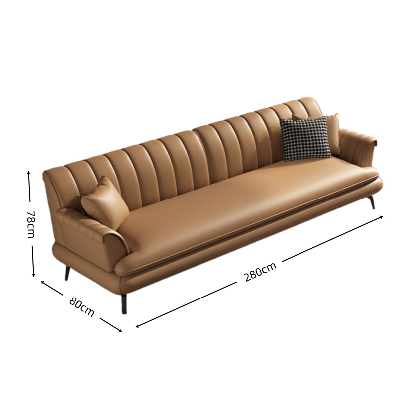 智叶舟沙发多人位280*80*78cm张高清大图