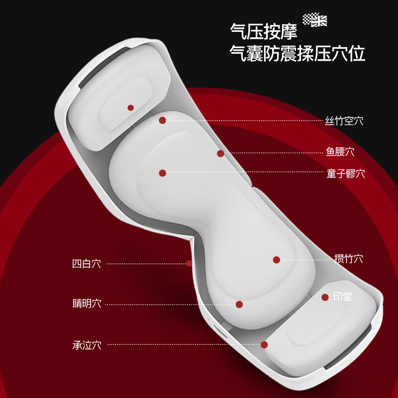 西莱森智能眼部按摩仪CP-E1随机颜色高清大图