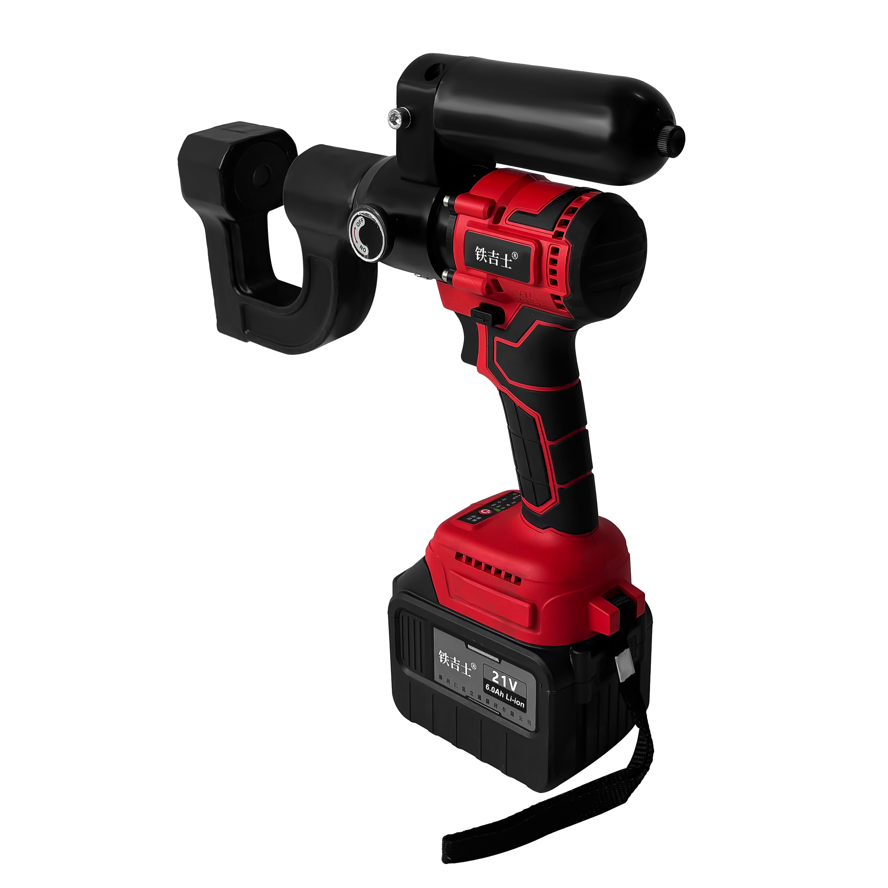 铁吉士 锂电桥架开孔器 液压冲孔机 两电一充 套高清大图