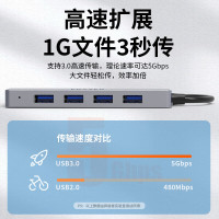 联想(Lenovo)生态异能者 USB-C 5合1集线器 HC05