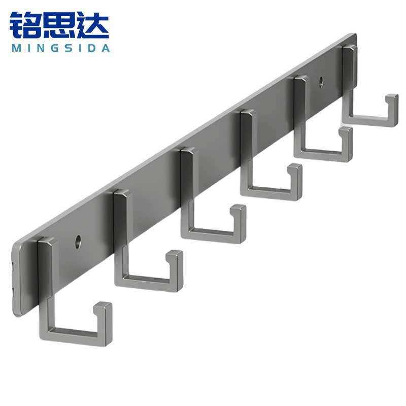 铭思达挂衣钩枪灰色6钩个