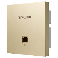 普联(TP-LINK)TL-XAP3002GI-PoE 薄款米兰金(方)AX3000M双频千兆WiFi6无线面板AP 86型墙壁式商用别墅企业级家用大户型全屋wifi覆盖接入组网