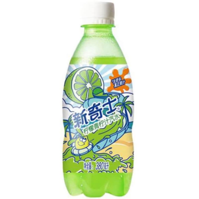 Watsons新奇士柠檬青柠汁汽水380ml*15瓶整提装图片