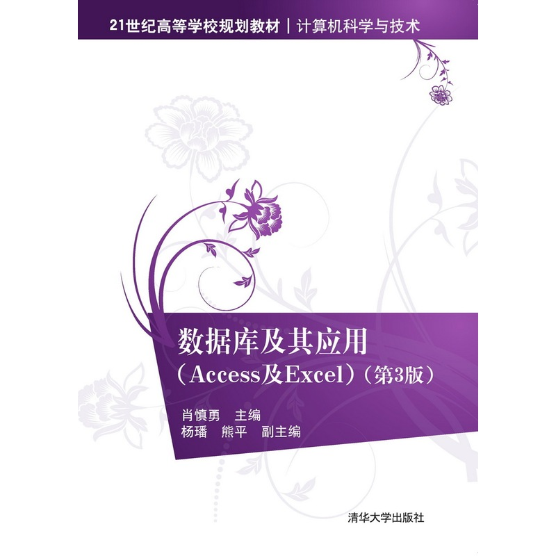 正版新书]数据库及其应用 Access及Excel(第3版)肖慎勇,杨璠高清大图