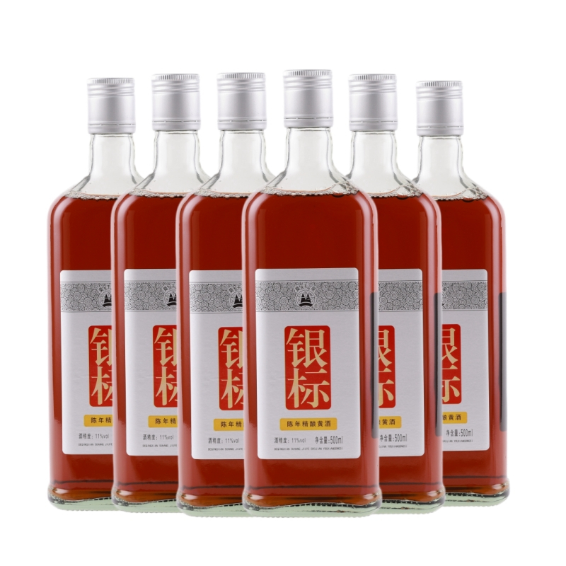 六瓶 莫干泉银标清爽半干型陈年精酿黄酒
