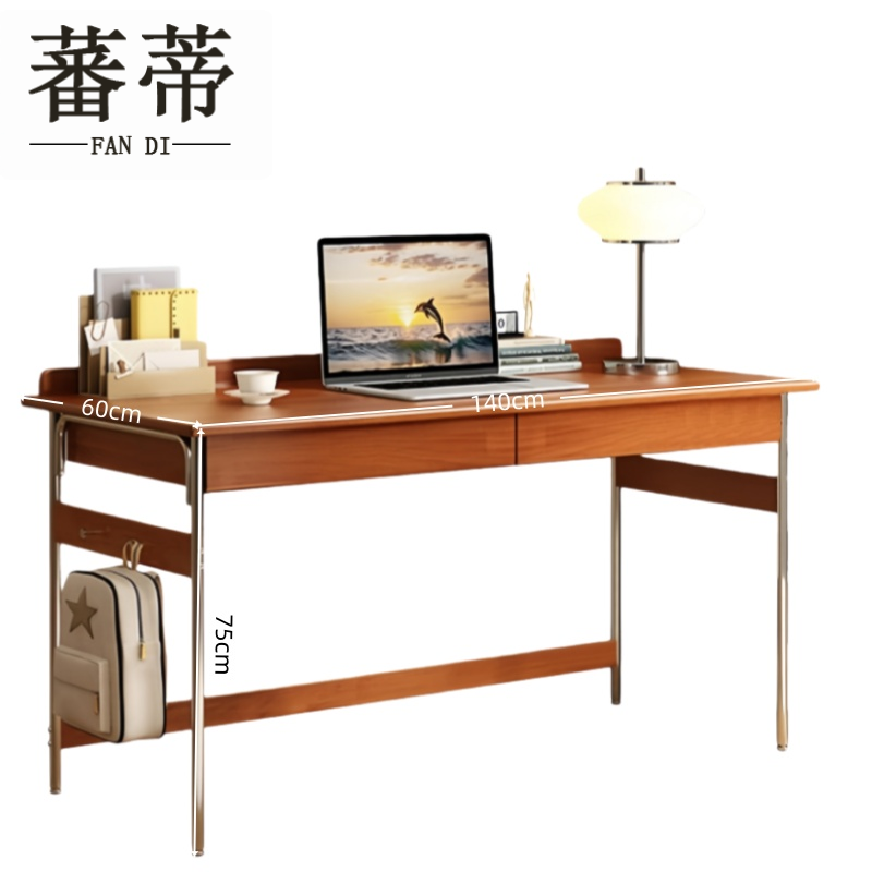 蕃蒂书桌1.4*0.6m张高清大图