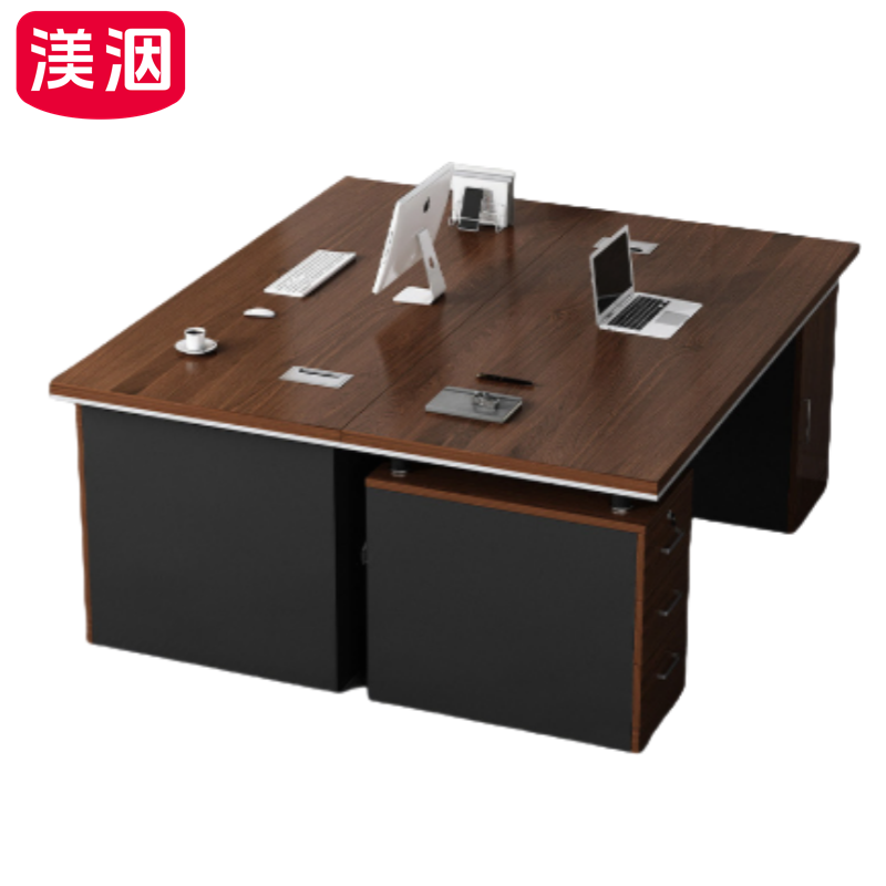 渼洇 办公桌 140*120*77cm 张高清大图