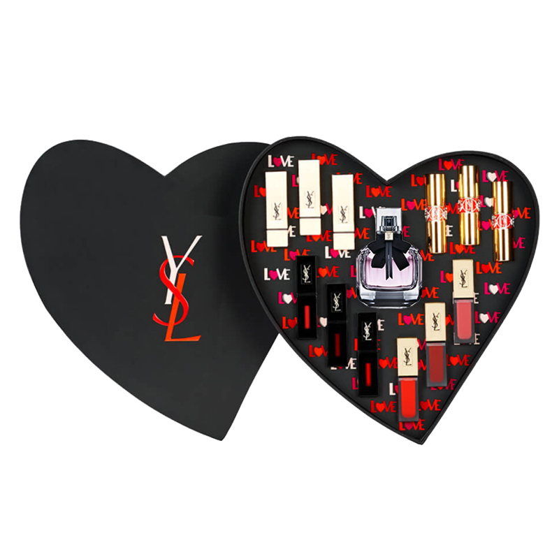 【圣罗兰(ysl)美妆套装】 圣罗兰(ysl)77度爱七夕love礼盒 心形礼盒