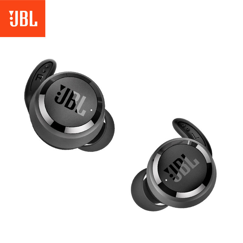 JBL T280 TWS真无线蓝牙耳机防水运动耳机安卓通用无线入耳式双耳 灰色