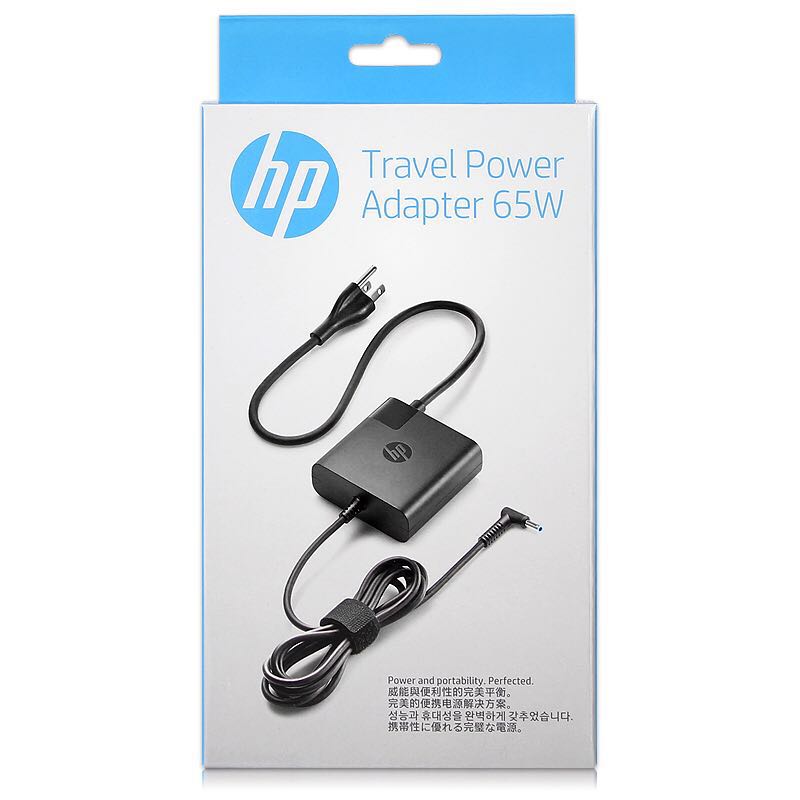 惠普(hp) 65W USB-C旅行适配器 type-c笔记本充电器高清大图