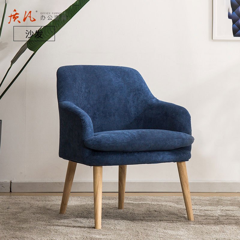 苏宁 质凡现代简约单人小沙发 颜色备注