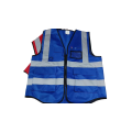 科霸网布反光背心安全施工反光马甲[115克经编布纯涤纶材质工艺针织,加LOGO,加对讲机挂带] 1件