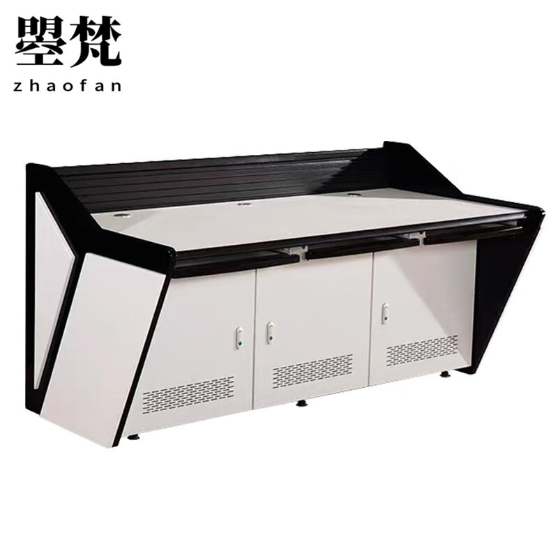 曌梵监控操作台调度桌三联张高清大图
