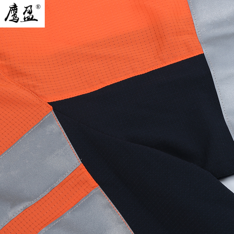 鹰盈 高可视警示专用夏季防护服 YY0224 套高清大图