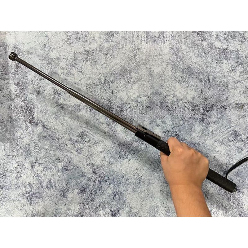 26寸甩棍自动棍全自动弹簧甩棍带破窗器便携伸缩棍三节棍车载防身武器