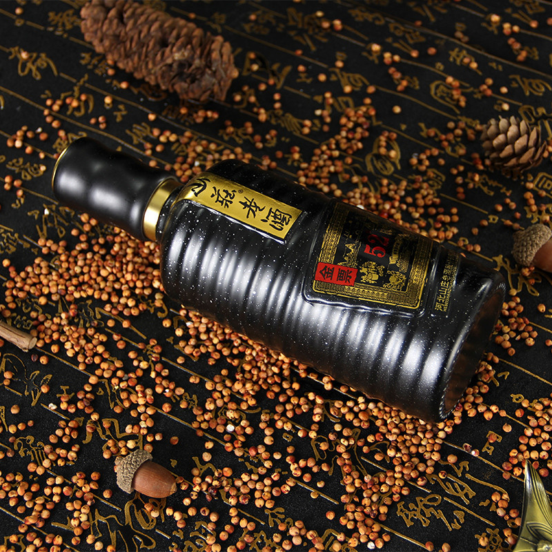 【中华特色】河北供销馆 山庄老酒 52度金票 500ml*6瓶整箱装 中华老字号 浓香型白酒纯粮食酒 河北承德特产