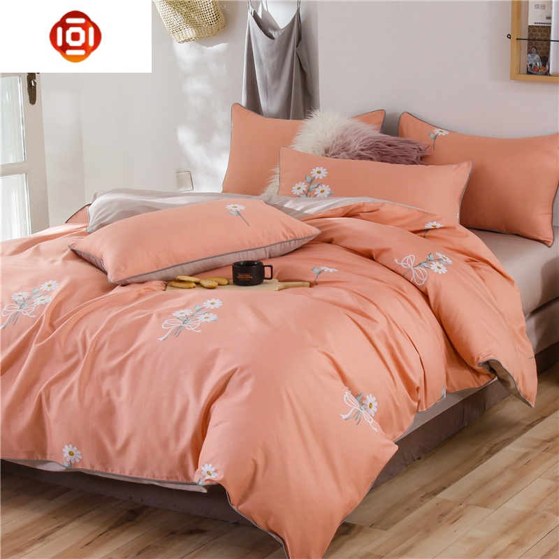 高端欧式丝光棉家纺四件套正宗60支双股贡缎长绒棉棉床品 三维工匠