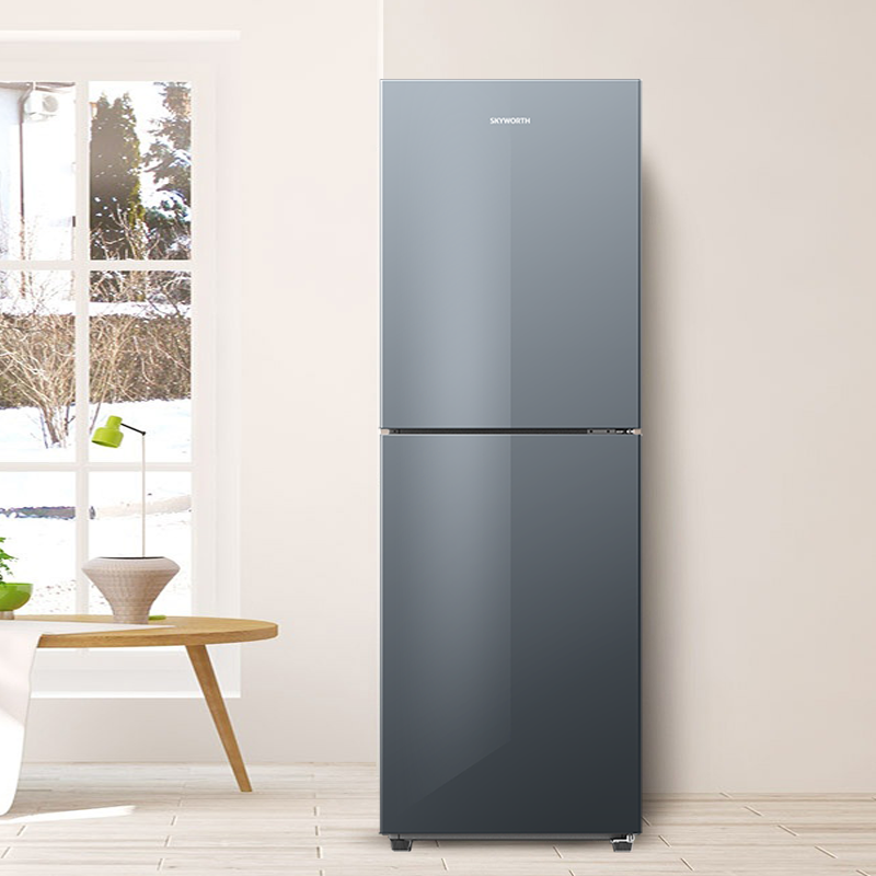 创维两门风冷大冷冻冰箱bcd233wgy暮云灰