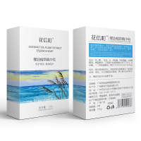 花信町椰油植萃精华皂138g 白色