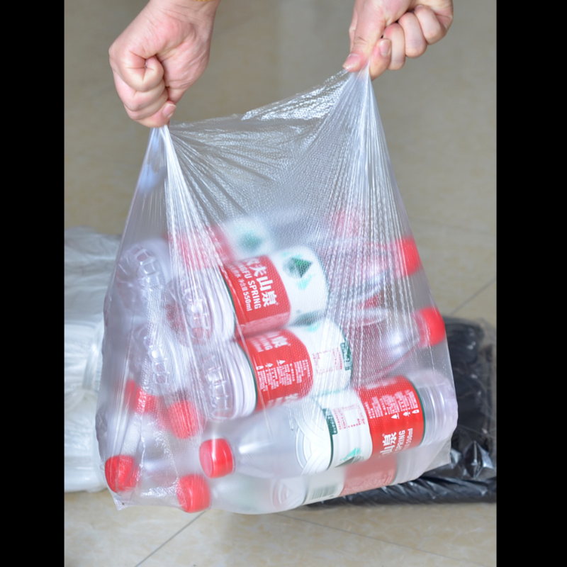 瑰柏松 白色13*25CM卫生袋一次性用品白色塑料袋民宿客房专用加厚(100个)高清大图