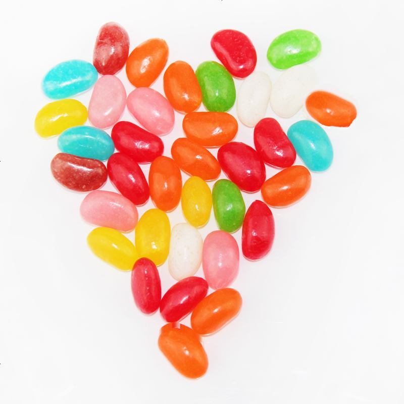 澜润糖果彩虹糖彩色糖豆欢乐豆混合水果味软糖婚庆喜糖儿童彩豆 多味