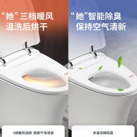 ARROW箭牌卫浴智能马桶一体无水箱全自动马桶智能座便器带妇洗烘干智能坐便器