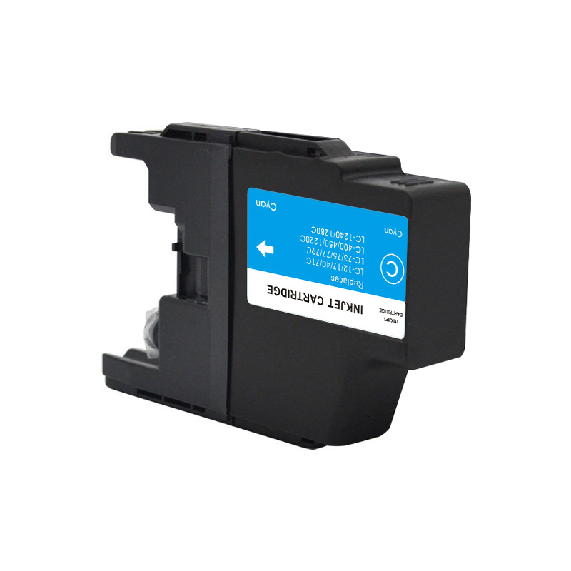 海得 LC400C青色墨盒 TI-LC400C 适用兄弟MFC-J625DW J825DW J430W J6910DW高清大图