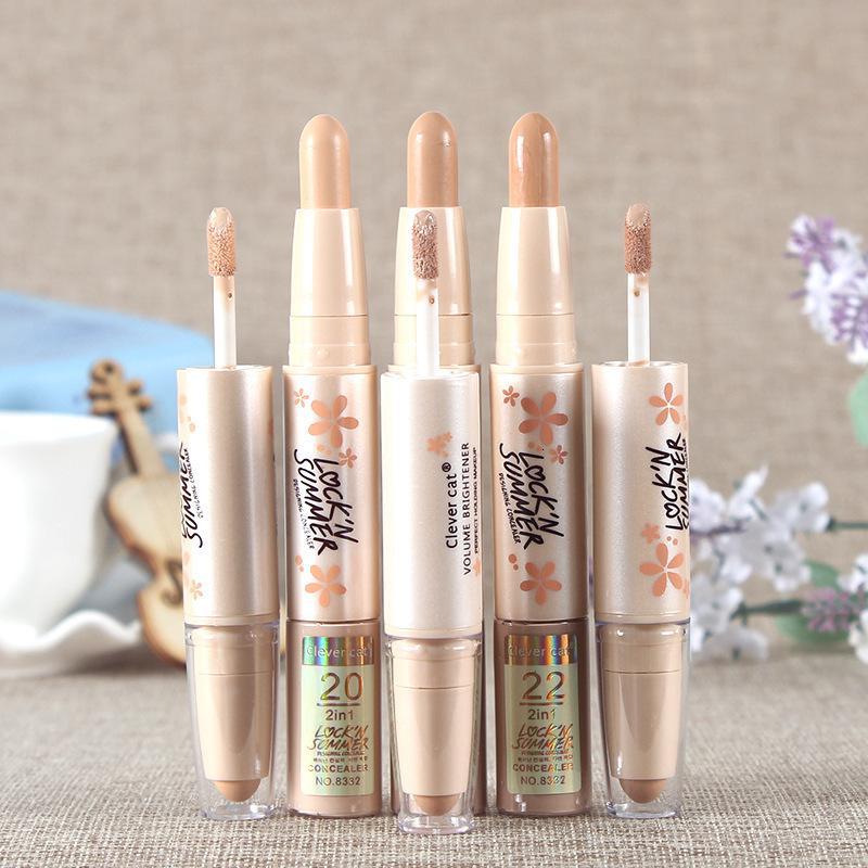 靓邦素 Liang Bang Su 粉底 遮暇正品聪明一猫双头盈润遮瑕液 遮瑕膏遮瑕笔遮盖黑眼圈痘印雀斑 价格图片品牌报价 苏宁易购一也化妆品专营店