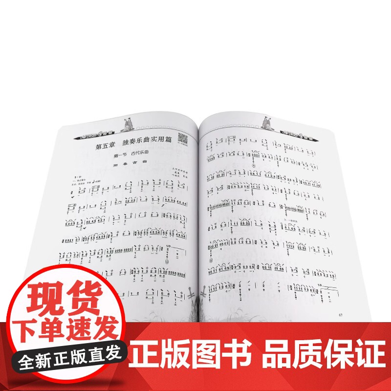 正版琵琶入门教程 从零起步学琵琶 轻松入门 儿童成人琵琶初学入门基础练习曲教材教程曲谱书 上海音乐学院 琵琶简易演奏技巧高清大图