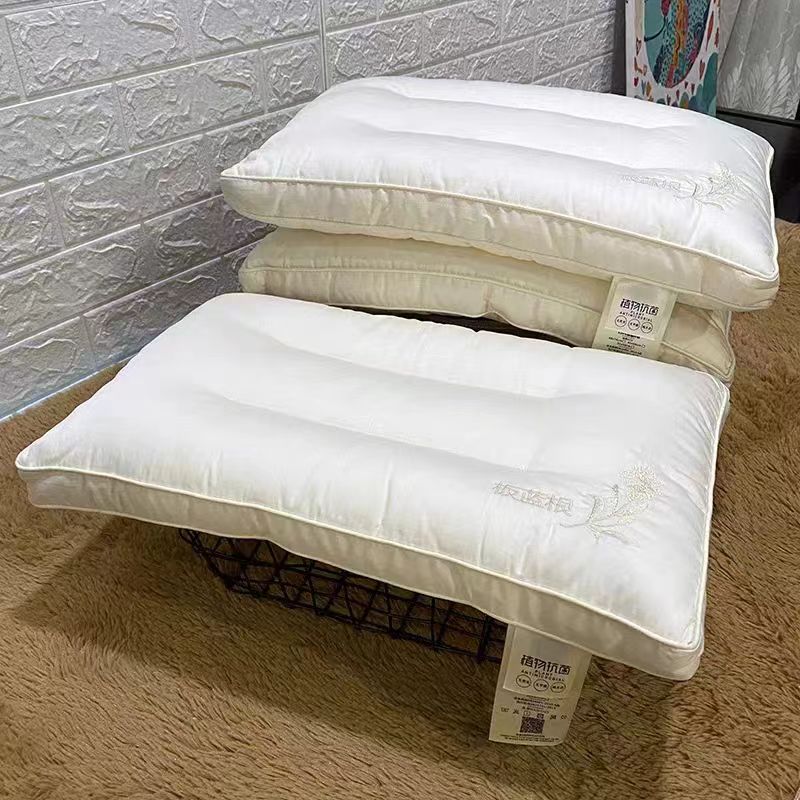衡欢(HENGHUAN)板蓝根植物抗菌纯棉纤维枕芯单只装 RZ-ZX01 480*740mm/个高清大图