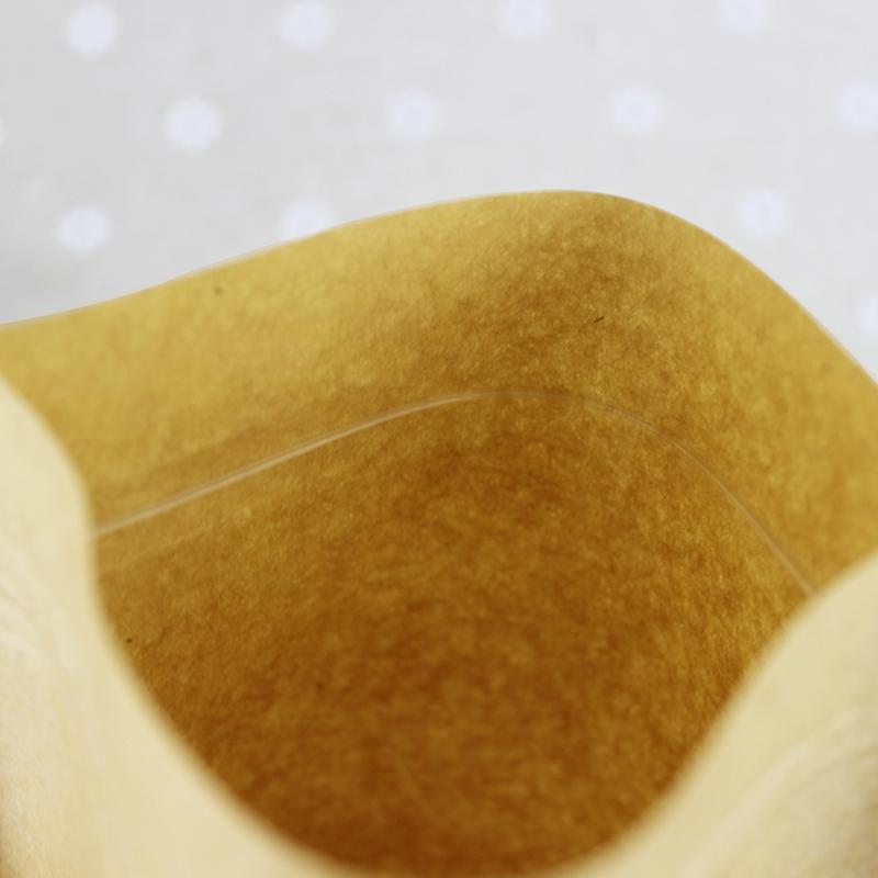 食品收纳袋磨砂牛皮纸自封袋检验糖果五谷杂粮茶叶密封口袋包装袋子-20x30+5(50个)