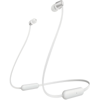 索尼(SONY)WI-C310 无线蓝牙入耳式立体声耳机 手机耳机 颈挂线控 白色