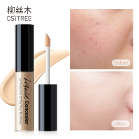 柳丝木遮瑕液膏笔盘棒女遮盖斑点修容唇部遮盖黑眼圈痘印痘痘雀斑 深肤色