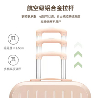 包时尚简约日系糖果色行李箱女学生万向轮登机款