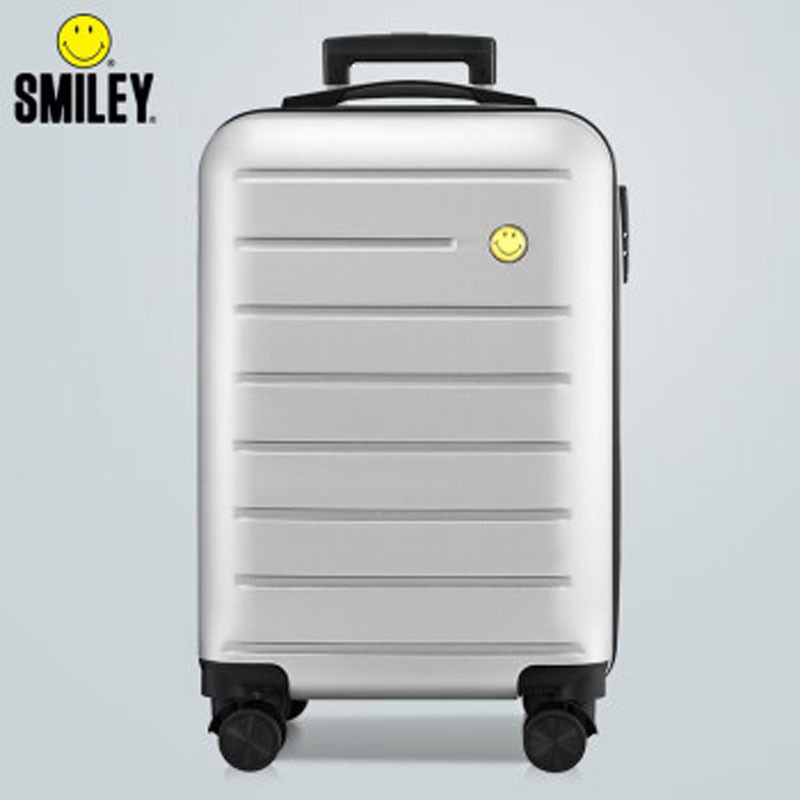 smileyxb216002笑脸拉杆箱登机箱行李箱男女旅行箱万向轮拉杆箱密码箱