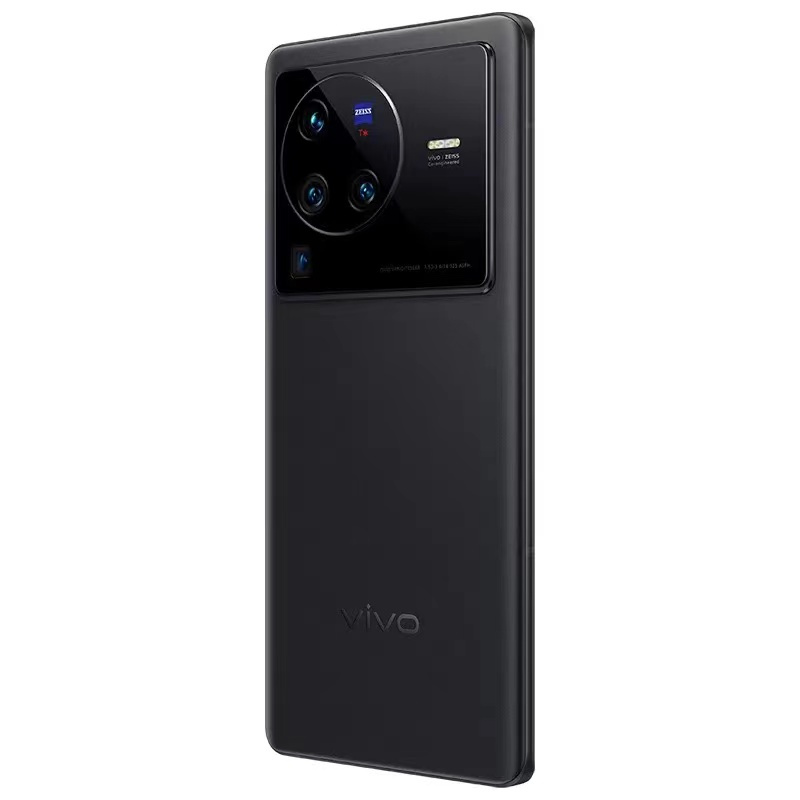 vivo X80 8GB+256GB 至黑 蔡司专业影像 天玑9000旗舰芯片 双电芯80W闪充 全新5G智能拍照全网通手机
