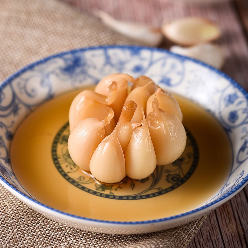 中华老字号苏州平望糖醋蒜头375g2瓶甜蒜瓣腌泡大蒜头醋泡酱菜下饭菜