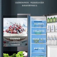 海尔(Haier)BCD-538WGHSSEDB9 538升风冷无霜大容量对开门变频双开门家用冰箱