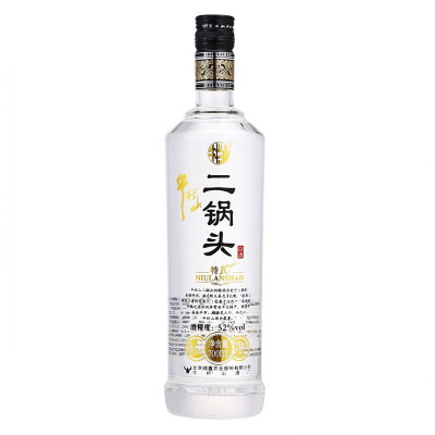 牛栏山 二锅头 特制10 52度 700ml 清香型白酒 单瓶装 高度酒