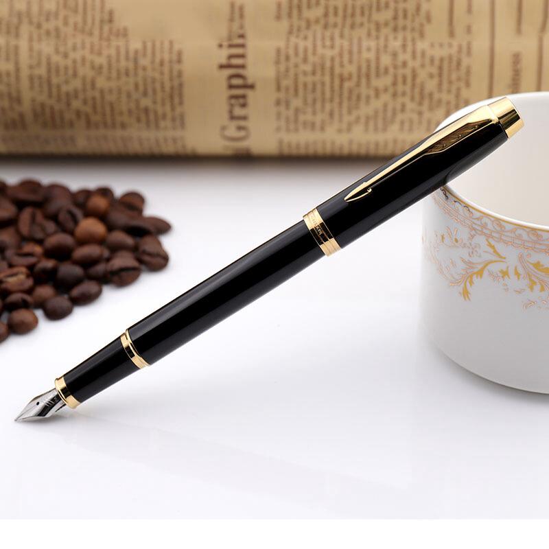 派克(PARKER) 2015IM纯黑丽雅金夹 墨水笔