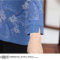 奶奶装春装衬衫中老年人女装七分袖60-70岁衬衣老人衣服单件/套装衫伊格