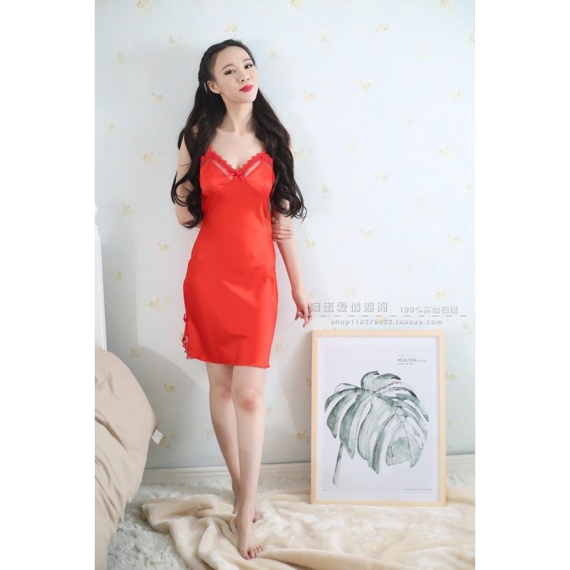 红色新娘性感内衣套装情趣诱惑制服sm骚极度诱惑女士带古典睡衣