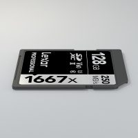 雷克沙(Lexar)128GB SD卡相机内存卡读250MB/s写120MB/s UHS-II单反存储卡 V60等级4K
