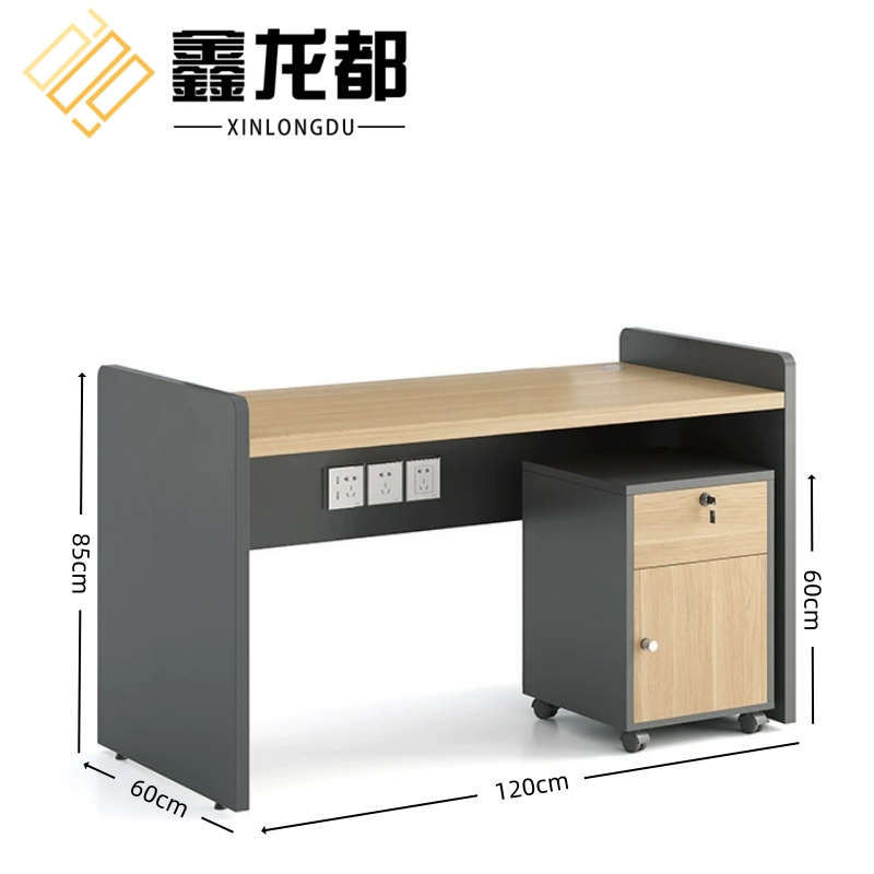 鑫龙都 屏风办公桌 1.2米 张高清大图