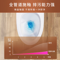 arrow箭牌卫浴虹吸式家用抽水马桶方形陶瓷缓降盖板小户型坐便器