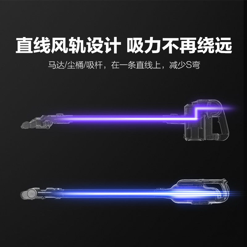 企购优品小狗（puppy）家用除螨无线挂式充电手持吸尘器T10 Cyclone/台